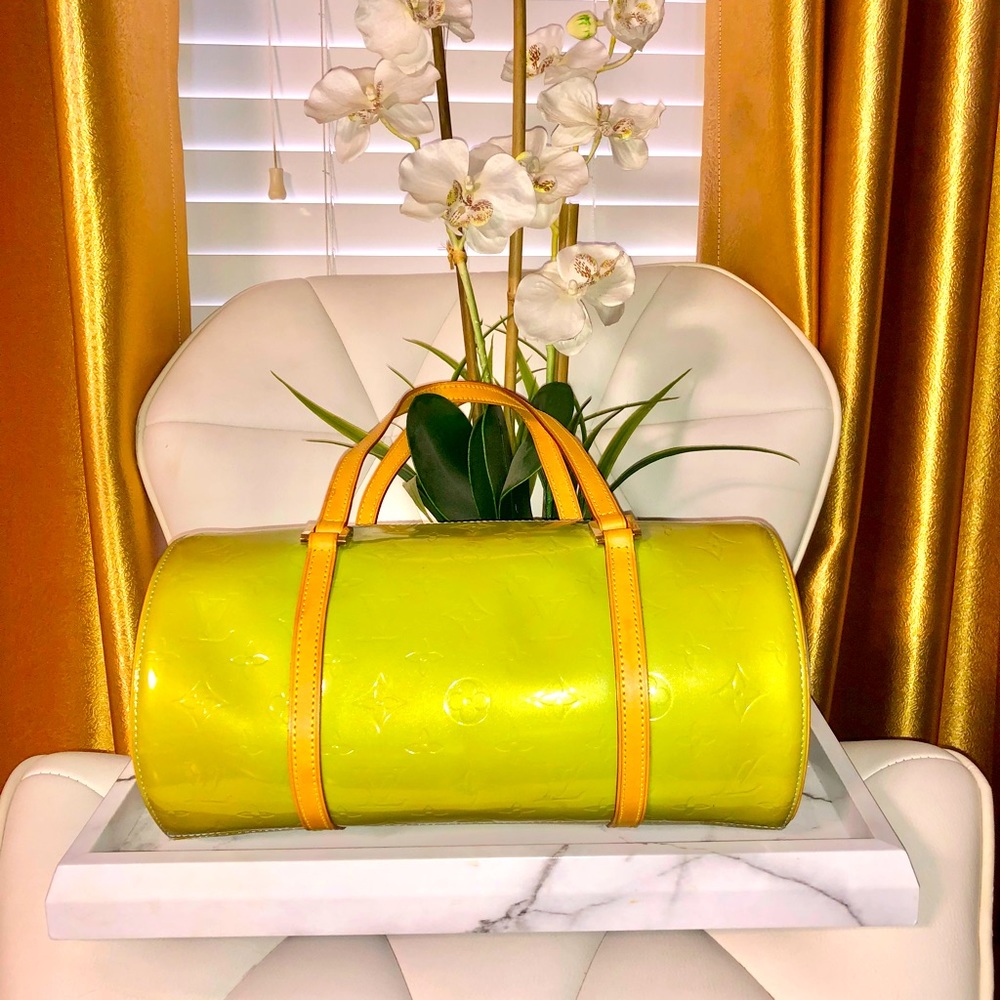 SOLD! Louis Vuitton Mint Green Monogram Vernis